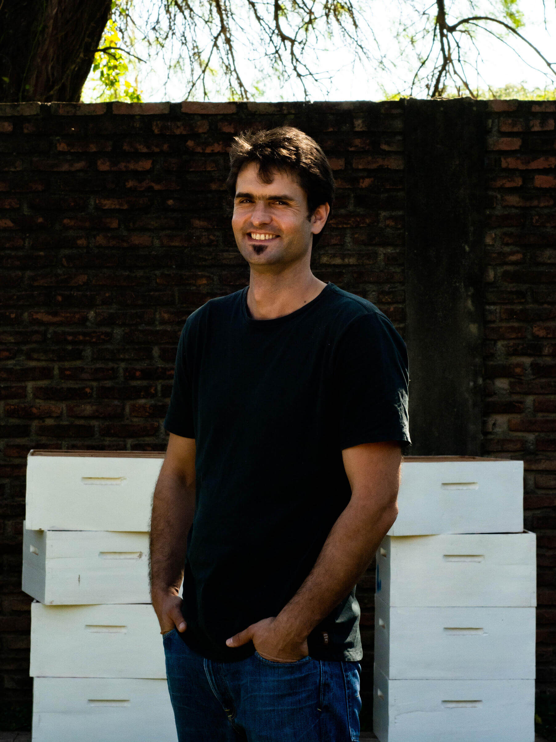 Venko Simeonov, co-founder and master beekeeper at Apinected